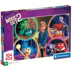 Inside Out 2 el ciclo de las emociones puzzle de 104 piezas - Clementoni