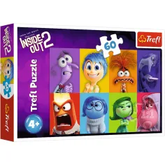 Inside Out 2 rompecabezas de 60 piezas - Trefl