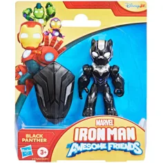 Iron Man y sus maravillosos amigos - Figura de acción de Pantera Negra - Hasbro