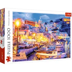 Isla Procida, Italia rompecabezas HQ de 1000 piezas - Trefl