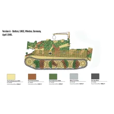 imagen de Italeri 1/35 38 cm RW 61 auf STURMMORSER TIGER tanque maqueta 3