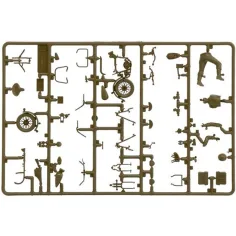 imagen de Italeri 1/35 Motocicletas U.S. 2db modelo de motocicleta militar 3