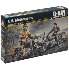 Italeri 1/35 Motocicletas U.S. 2db modelo de motocicleta militar