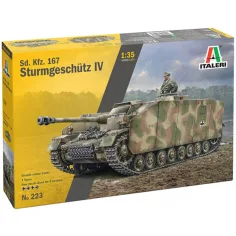 Italeri 1/35 Sd.Kfz. 167 Sturmgeschütz IV vehículo de asalto maqueta