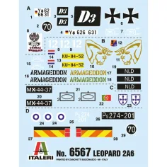 imagen de Italeri 1/35 tanque Leopard 2A6 maqueta 2
