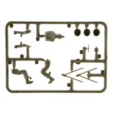 imagen de Italeri 1/35 Willys MB jeep militar con remolque modelo 4