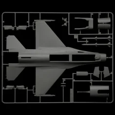 imagen de Italeri 1/48 F-16C Fighting Falcon caza modelo 7