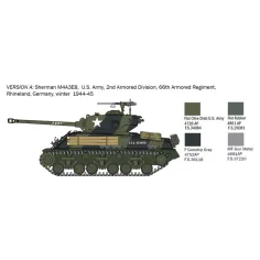 imagen de Italeri 1/56 M4A3E8 Sherman Fury tanque maqueta 3