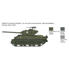 imagen de Italeri 1/56 M4A3E8 Sherman Fury tanque maqueta 4