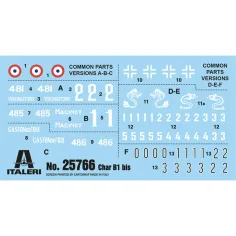 imagen de Italeri 1/56 tanque modelo Char B1 Bis 2