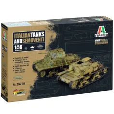 Italeri 1/56 Tanques Italianos y Semoventi modelo
