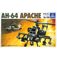 Italeri 1/72 AH-64 Apache helicóptero maqueta