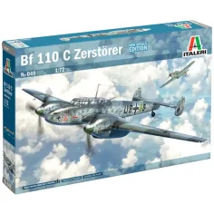 Italeri 1/72 Bf 110 C Zerstörer caza de combate maqueta