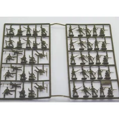 imagen de Italeri 1/72 Cuerpo de Ejército Africano Alemán Figuras de Soldados Modelo 2