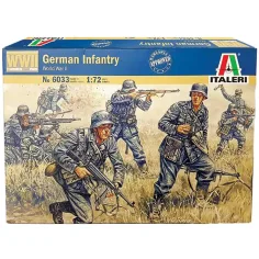 Italeri 1/72 Infantería Alemana Figuras de Soldados a Escala