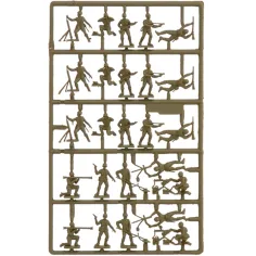 imagen de Italeri 1/72 Infantería Americana de la Segunda Guerra Mundial. figuras de soldado maqueta 2
