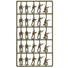 imagen de Italeri 1/72 Infantería Americana de la Segunda Guerra Mundial. figuras de soldado maqueta 3