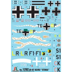 imagen de Italeri 1/72 Ju-87 B2/R2 Stuka bombardero en picado modelo 2