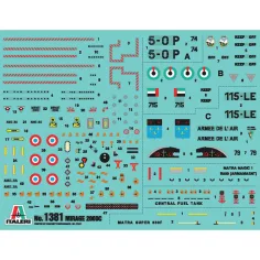 imagen de Italeri 1/72 Mirage 2000C caza modelo 2