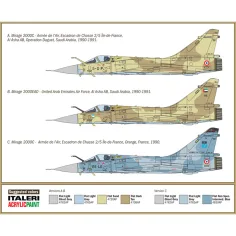 imagen de Italeri 1/72 Mirage 2000C caza modelo 3