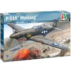 Italeri 1/72 P-51A Mustang caza maqueta