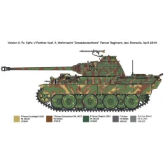 imagen de Italeri 1/72 Pz. Kpfw. V Panther Ausf. A tanque modelo 3