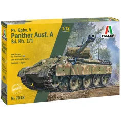 Italeri 1/72 Pz. Kpfw. V Panther Ausf. A tanque modelo