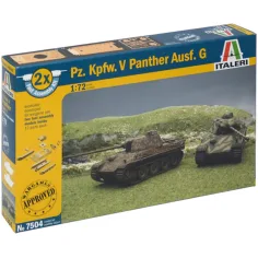 Italeri 1/72 Pz. Kpfw. V Panther Ausf. G tanque Párduc set de modelo de 2 piezas
