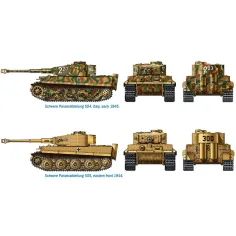 imagen de Italeri 1/72 Pz. Kpfw. VI Tiger I Ausf. E tanque Tigris set de modelo de 2 piezas 3