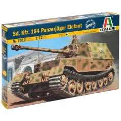 Italeri 1/72 Sd. Kfz. 184 Panzerjäger Elefante cazacarros modelo