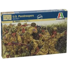 Italeri 1/72 Soldados paracaidistas de EE.UU. figura militar maqueta