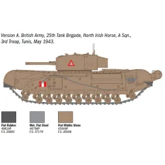 imagen de Italeri 1/72 tanque Churchill Mk. III maqueta 3