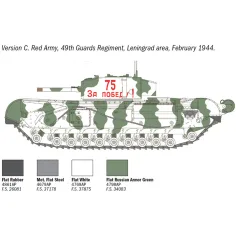 imagen de Italeri 1/72 tanque Churchill Mk. III maqueta 5