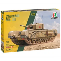 Italeri 1/72 tanque Churchill Mk. III maqueta