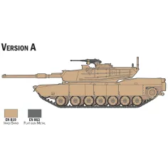 imagen de Italeri 1/72 tanque M1 Abrams maqueta set 3