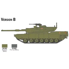 imagen de Italeri 1/72 tanque M1 Abrams maqueta set 4