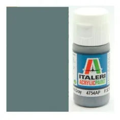Italeri Flat Dark Gray (4754AP) - Pintura acrílica mate gris oscuro 20ml
