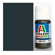 Italeri Flat Gun Metal (4681AP) - Pintura acrílica metálica mate 20ml