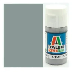 Italeri Flat Medium Grey (4746AP) - Gris medio mate para maquetas 20ml