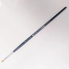 Italeri: Pincel sintético plano de tamaño 0 1ud