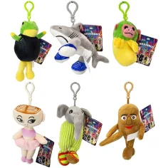 Italian Brainrot llavero de peluche de 10 cm en varias versiones 1 unidad