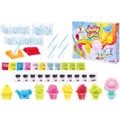 imagen de Jelly Gelz Flower Deluxe set creativo de figuras de gel con flores - Simba Toys 2