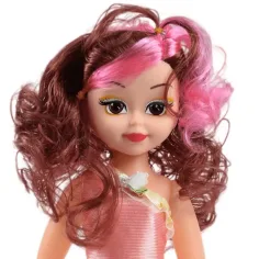 imagen de Jenny: Muñeca de moda moderna con cabello rubio o castaño y efectos de sonido 46cm en dos versiones 1ud 2