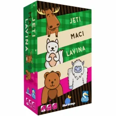 Jeti, oso, juego de mesa de avalancha