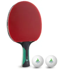Joola Rosskopf Smash paleta de ping pong con 2 bolas - Spartan