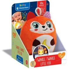 Juega y brilla pequeño zorro juguete interactivo - Clementoni baby