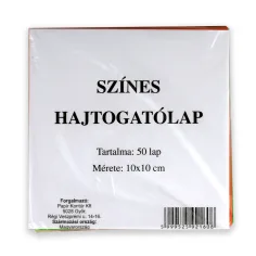Juego de 50 hojas de plegado de 10x10cm