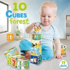 imagen de Juego de apilamiento 10 Cube - Bosque 2