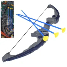 Juego de arco con flechas de ventosa 61cm