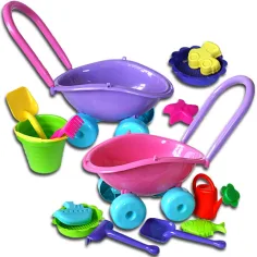 Juego de arena con carretilla